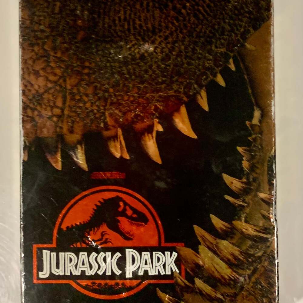 RARE T-Rex‎ Cover Vintage JURASSIC PARK VHS Cassette Tape